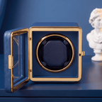 Lapis Blue Single Watch Winder, view 3