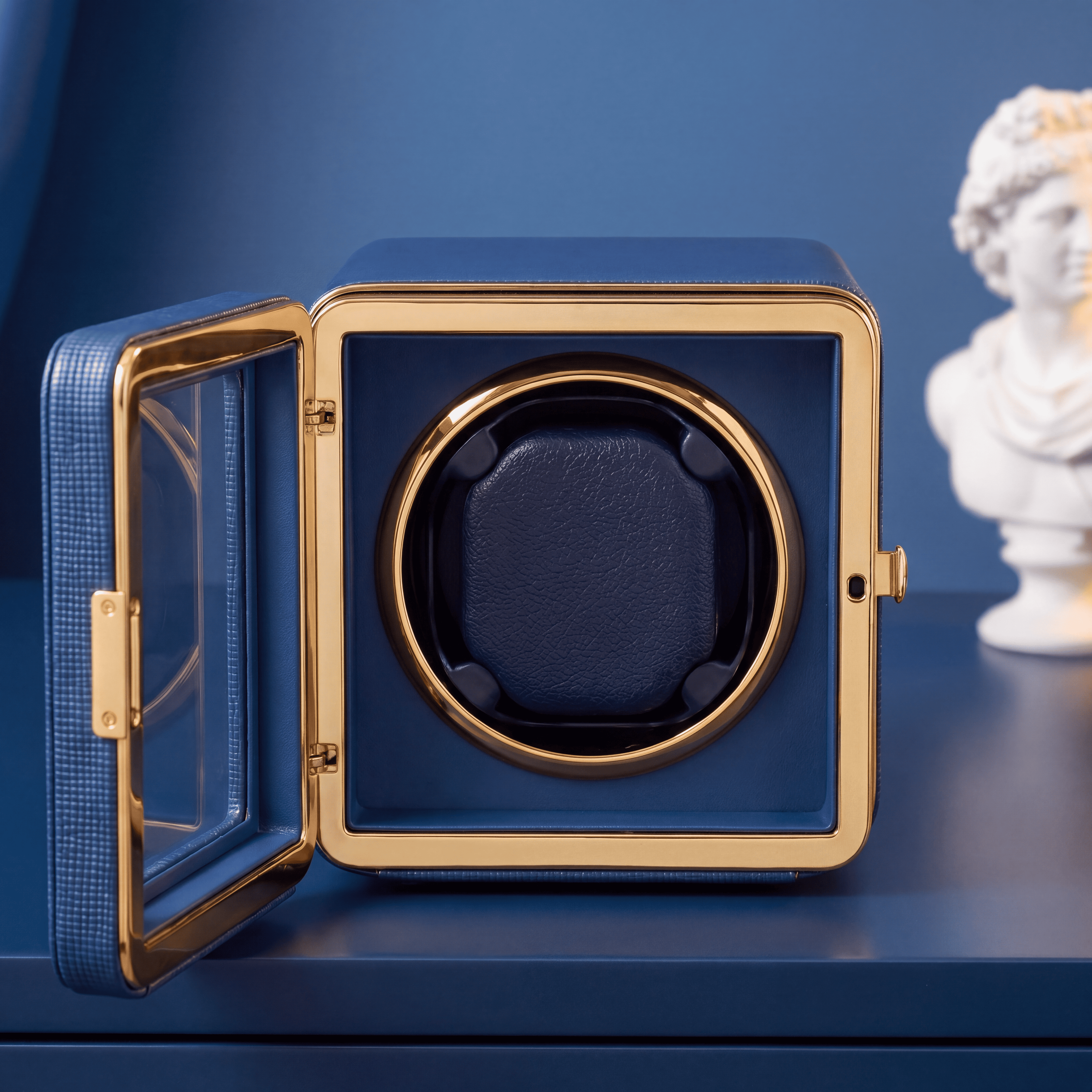 Lapis Blue Single Watch Winder, view 3