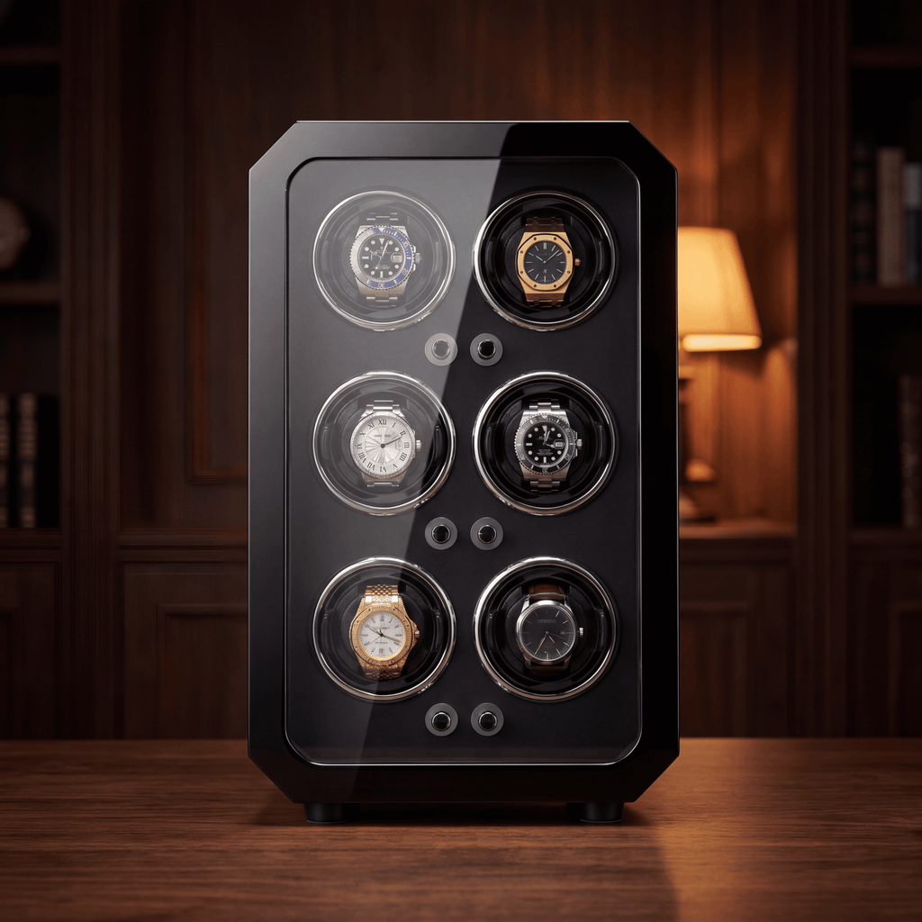 Ultra Quiet Watch Winder for 6 Watches, view 2