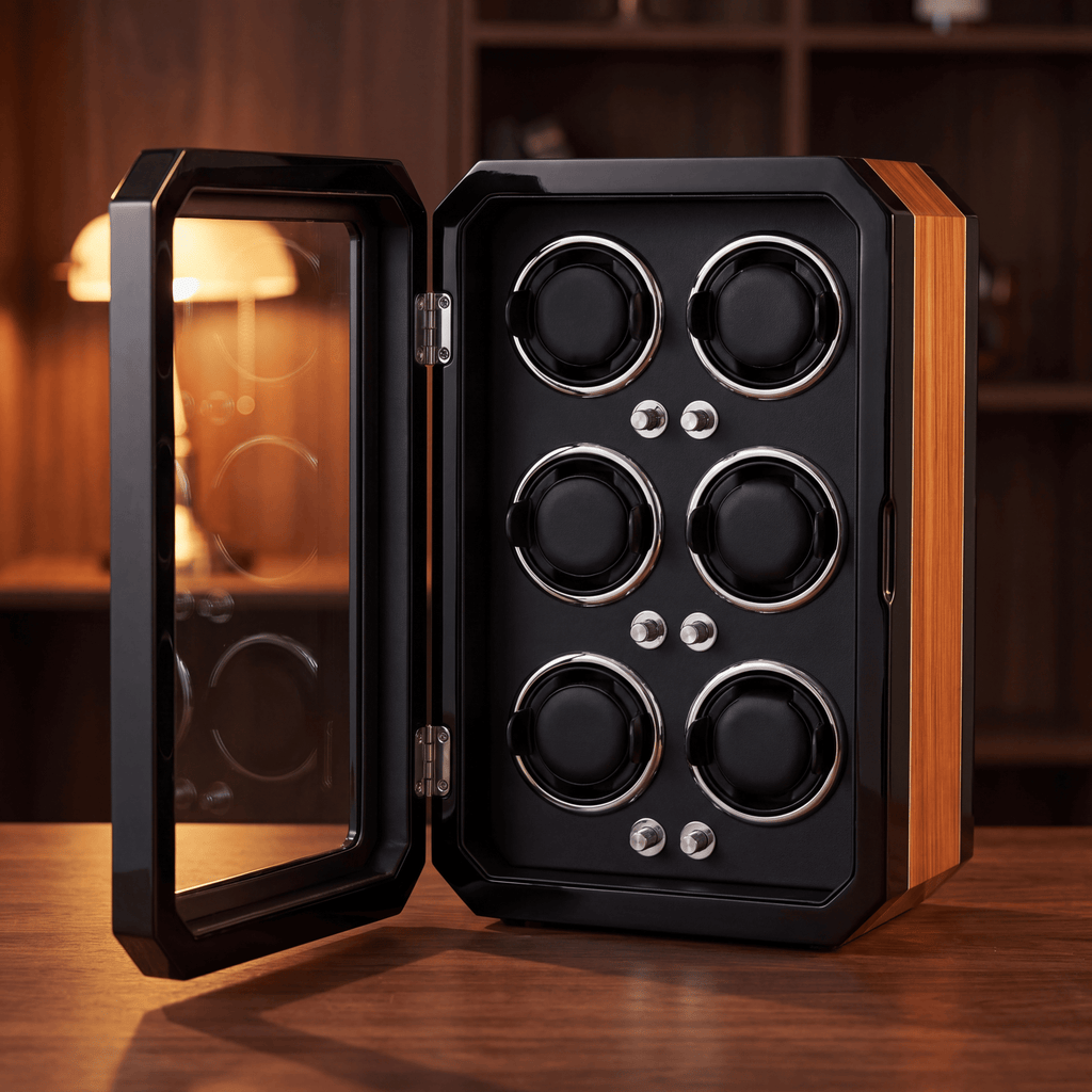 Ultra Quiet Watch Winder for 6 Watches, view 3