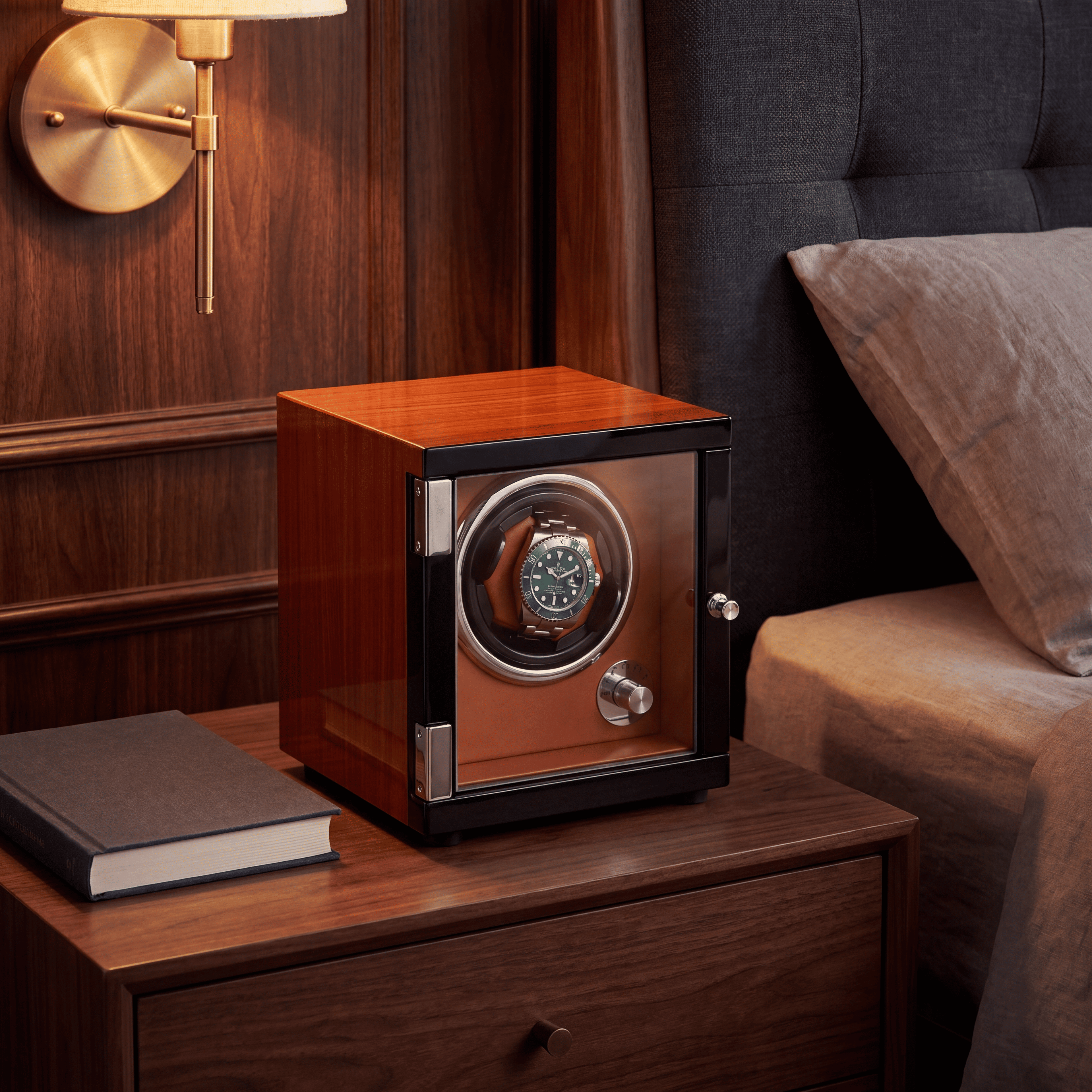 Red Single Watch Winder, view 5