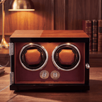 Red Watch Winder for 2 Watches, view 2