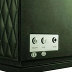 Green Leather Watch Winder for 4 Watches, view 5