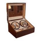 Balmoral Watch Winder for 10 Watches, Storage, Brown