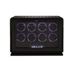 8 Watch Winder Display Case, Leather, view 5