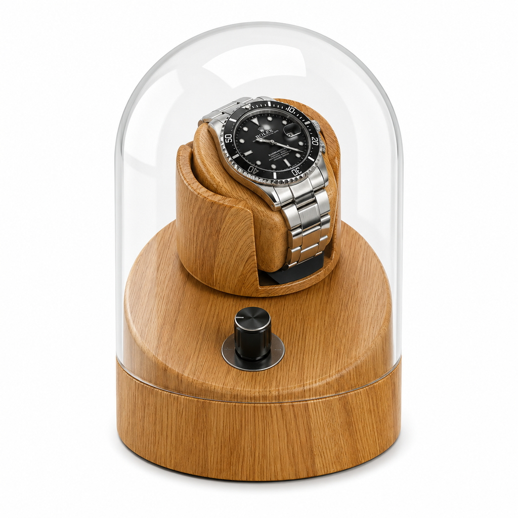 Glass Dome Watch Winder