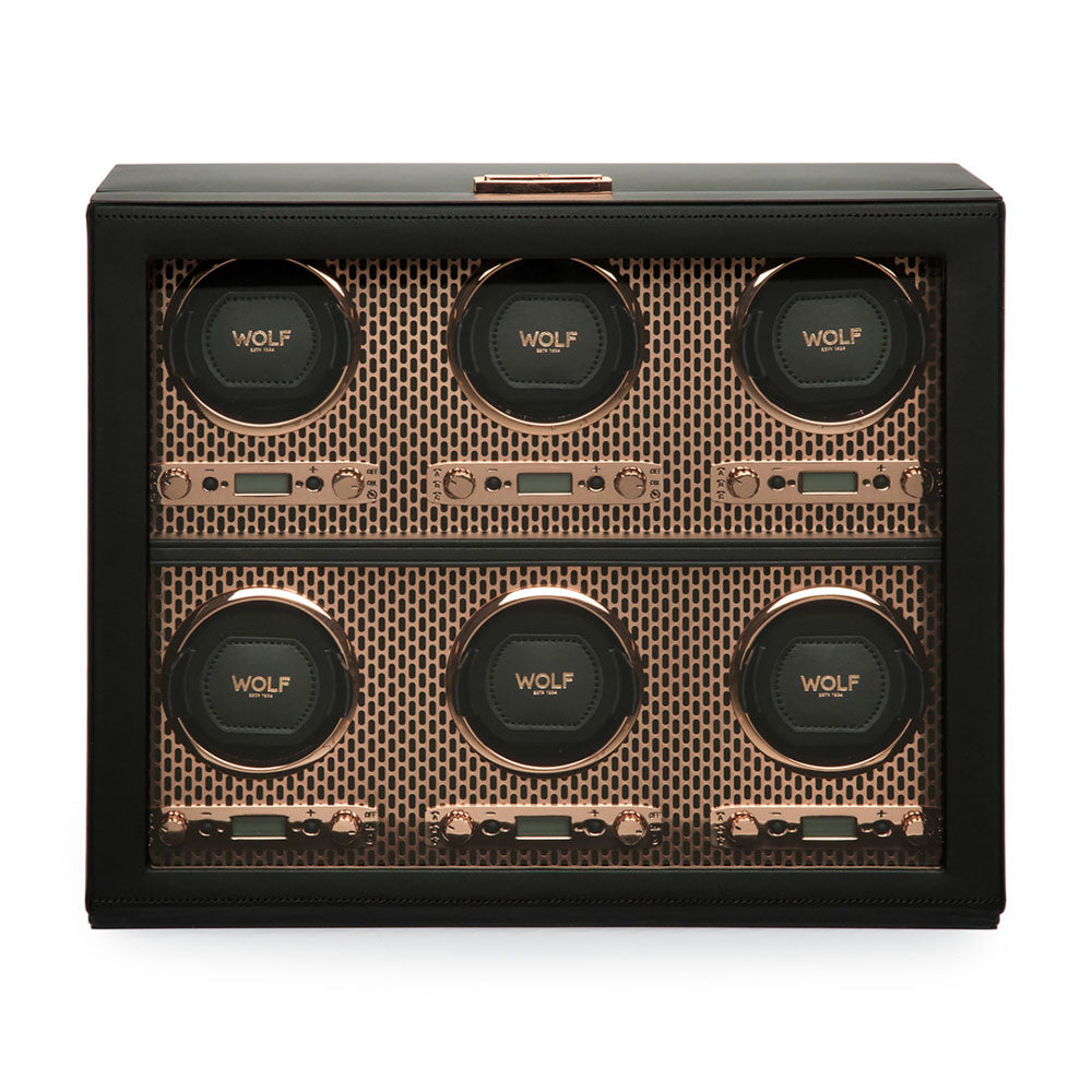 Carbon Watch Winder – 6 Piece