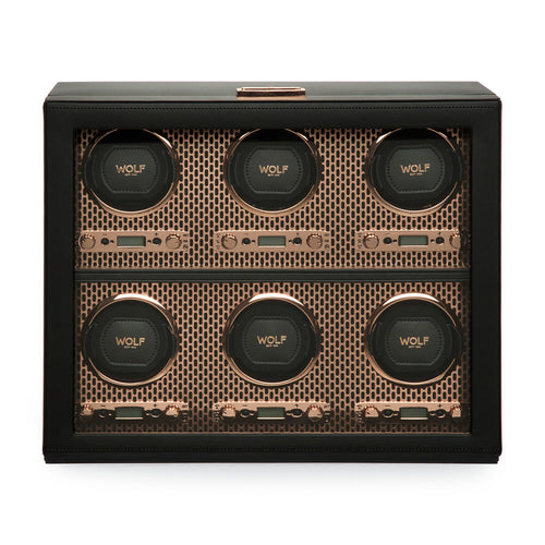 Carbon Watch Winder – 6 Piece