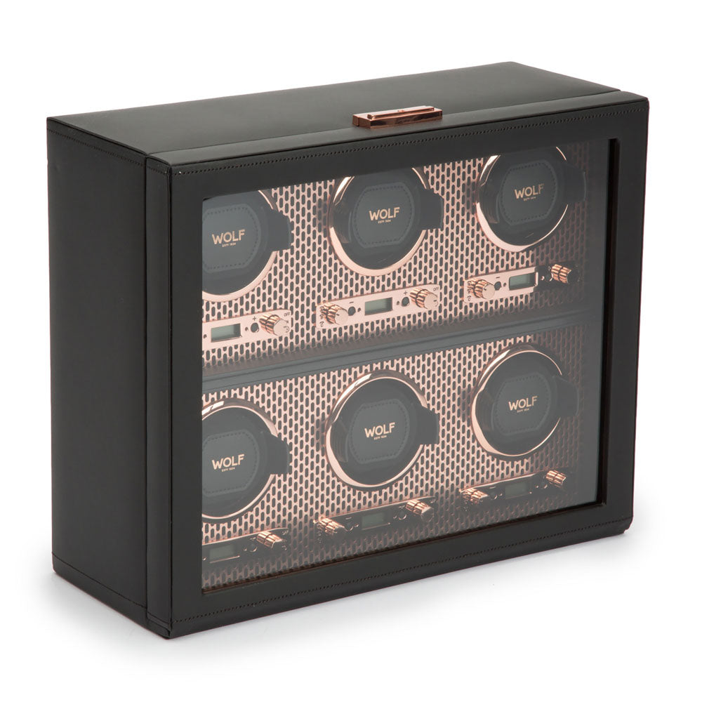 Carbon Watch Winder – 6 Piece