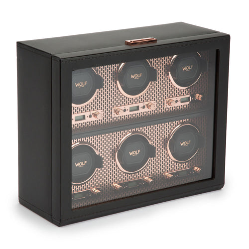 Carbon Watch Winder – 6 Piece