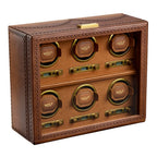 Brogue Leather Watch Winder – 6 Piece