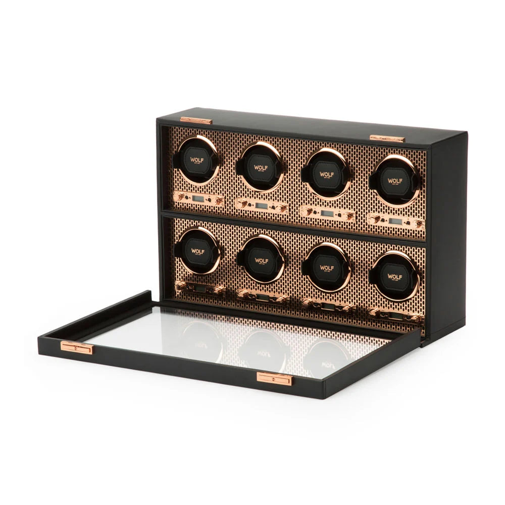 Carbon Watch Winder – 8 Piece