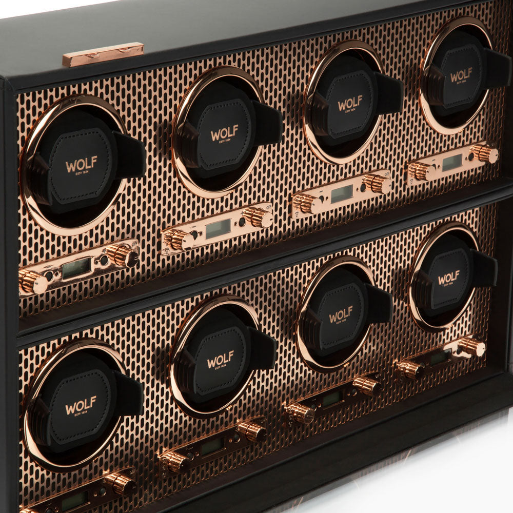 Carbon Watch Winder – 8 Piece