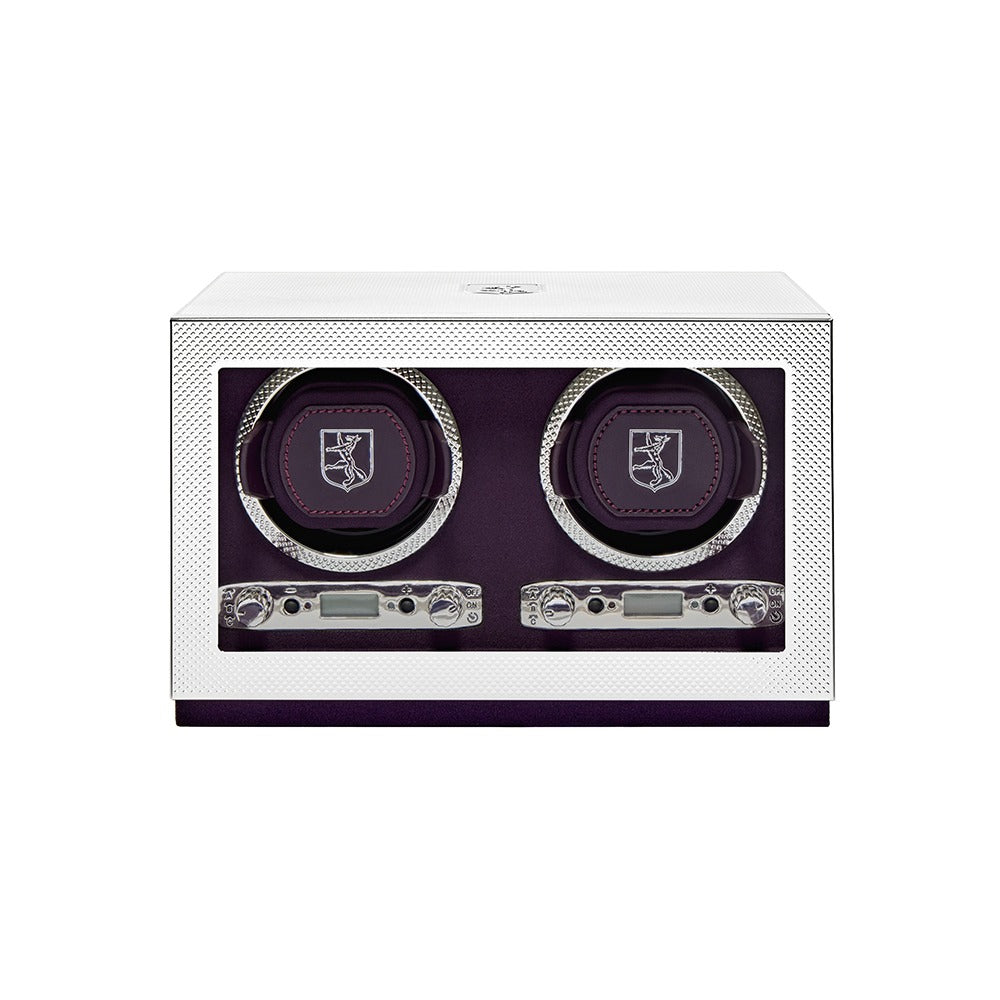 Silver Watch Winder – Double