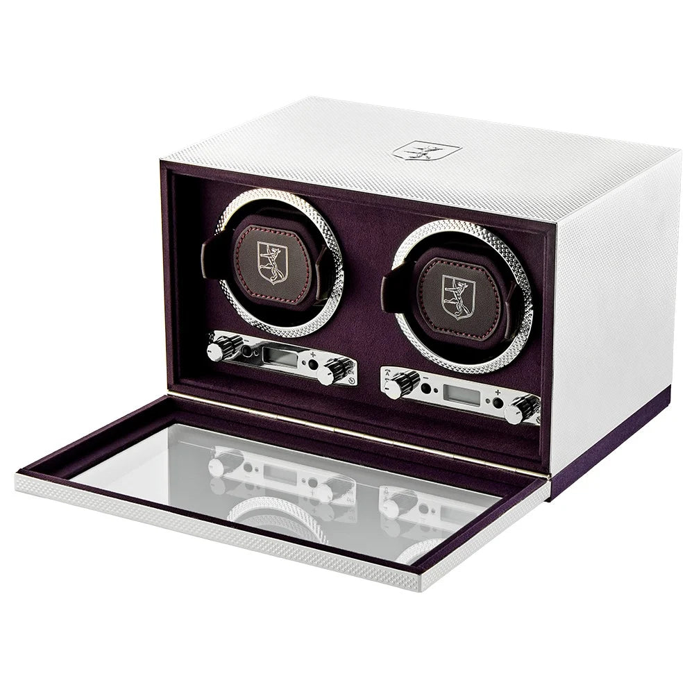 Silver Watch Winder – Double