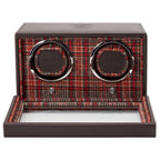 Cognac Leather Watch Winder – Double