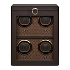 Precious Wood Watch Winder – Quad