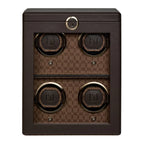 Precious Wood Watch Winder – Quad