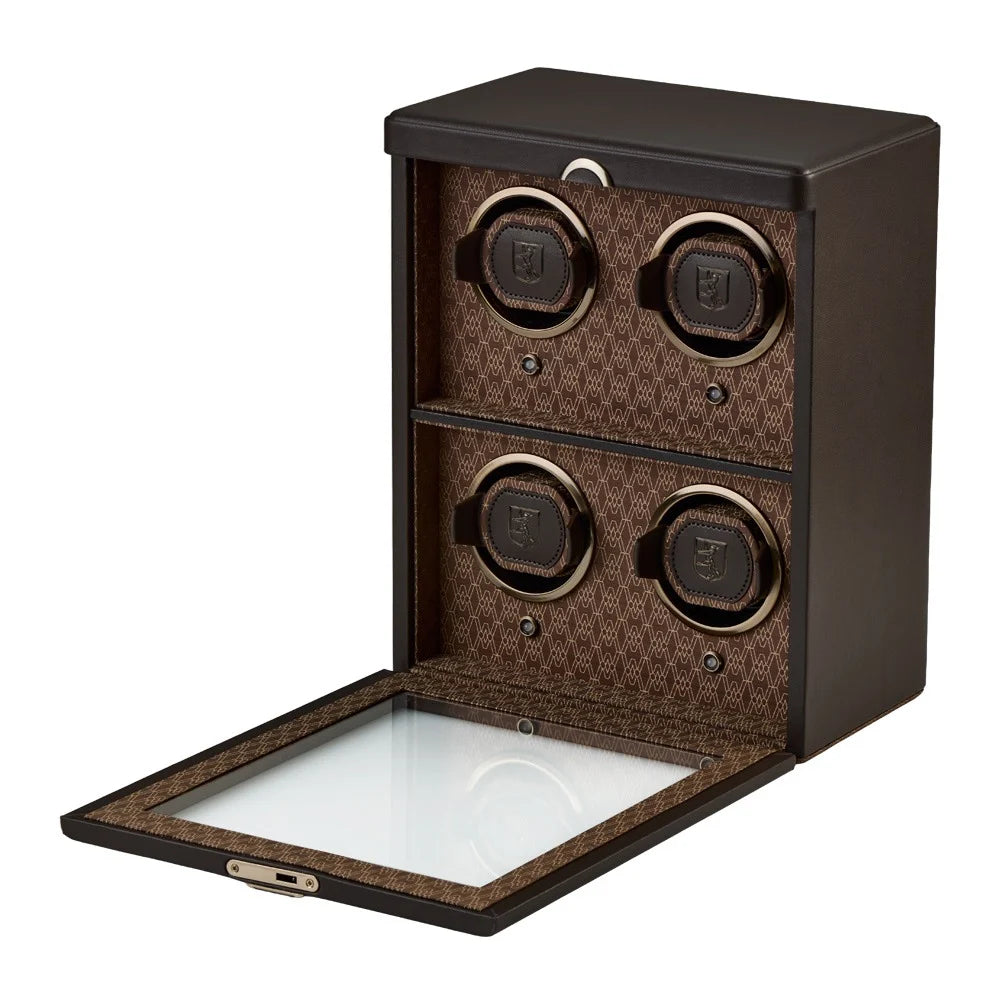 Precious Wood Watch Winder – Quad