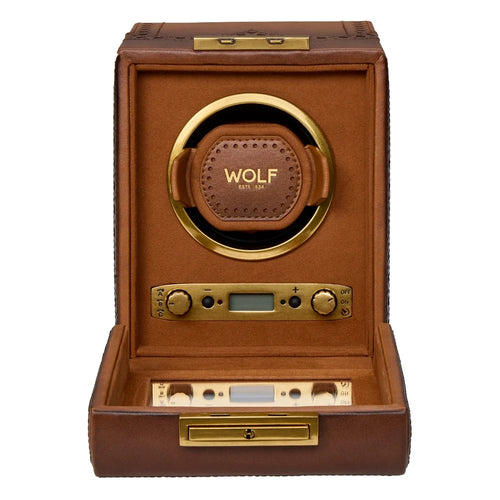 Brogue Leather Watch Winder – Single