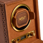 Brogue Leather Watch Winder – Single