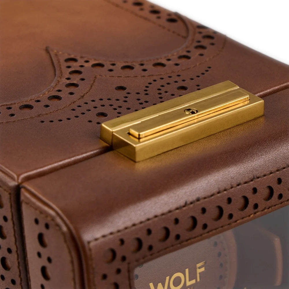 Brogue Leather Watch Winder – Single