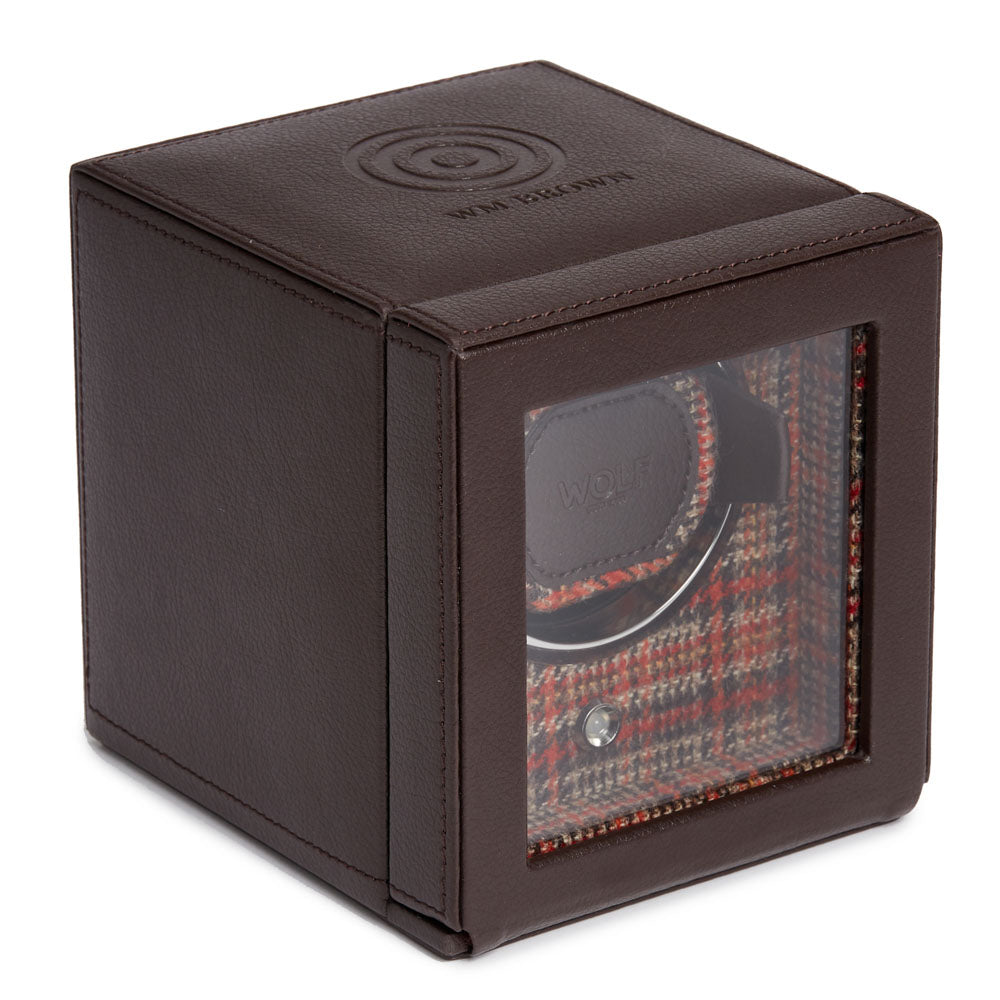 Cognac Leather Watch Winder – Single