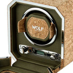 Cork & Carbon Watch Winder – Single