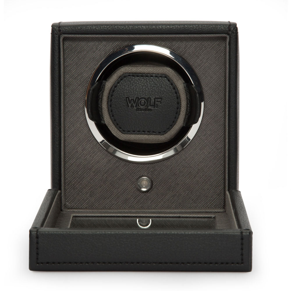 Canvas & Leather Watch Winder – Single
