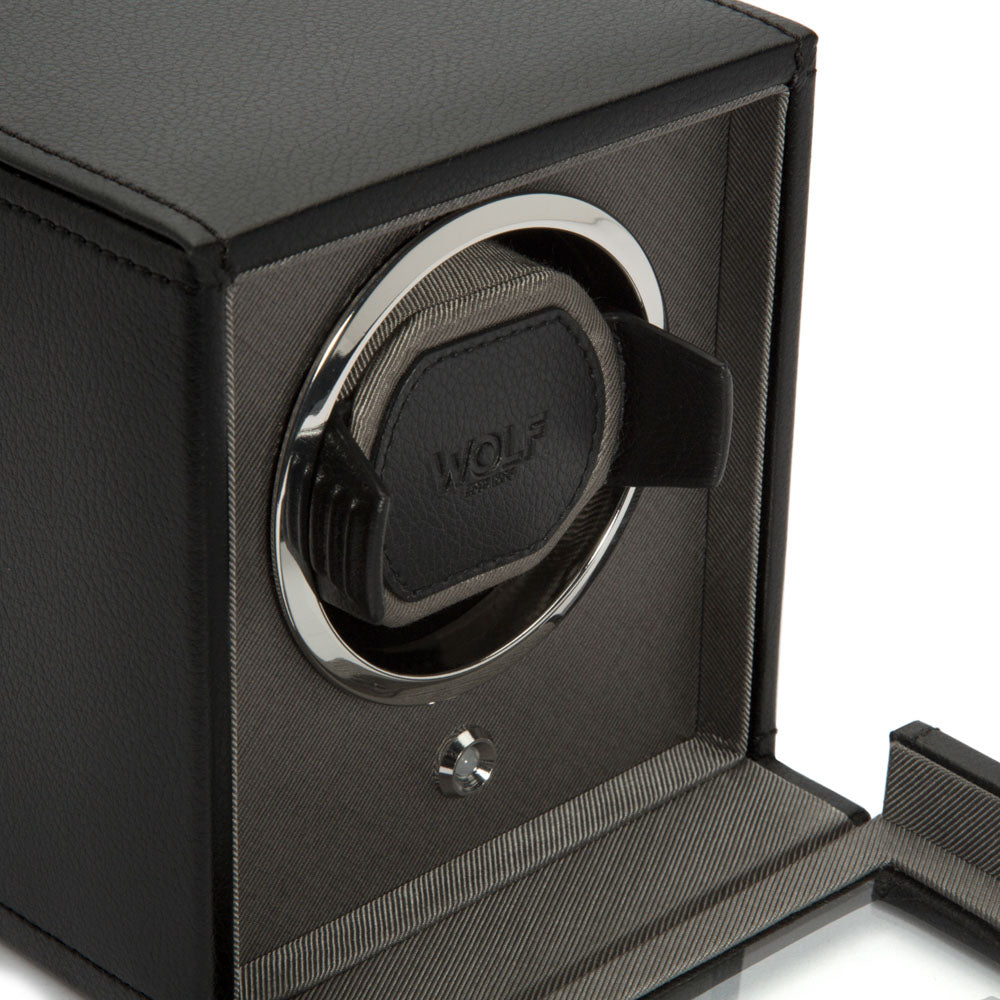 Canvas & Leather Watch Winder – Single