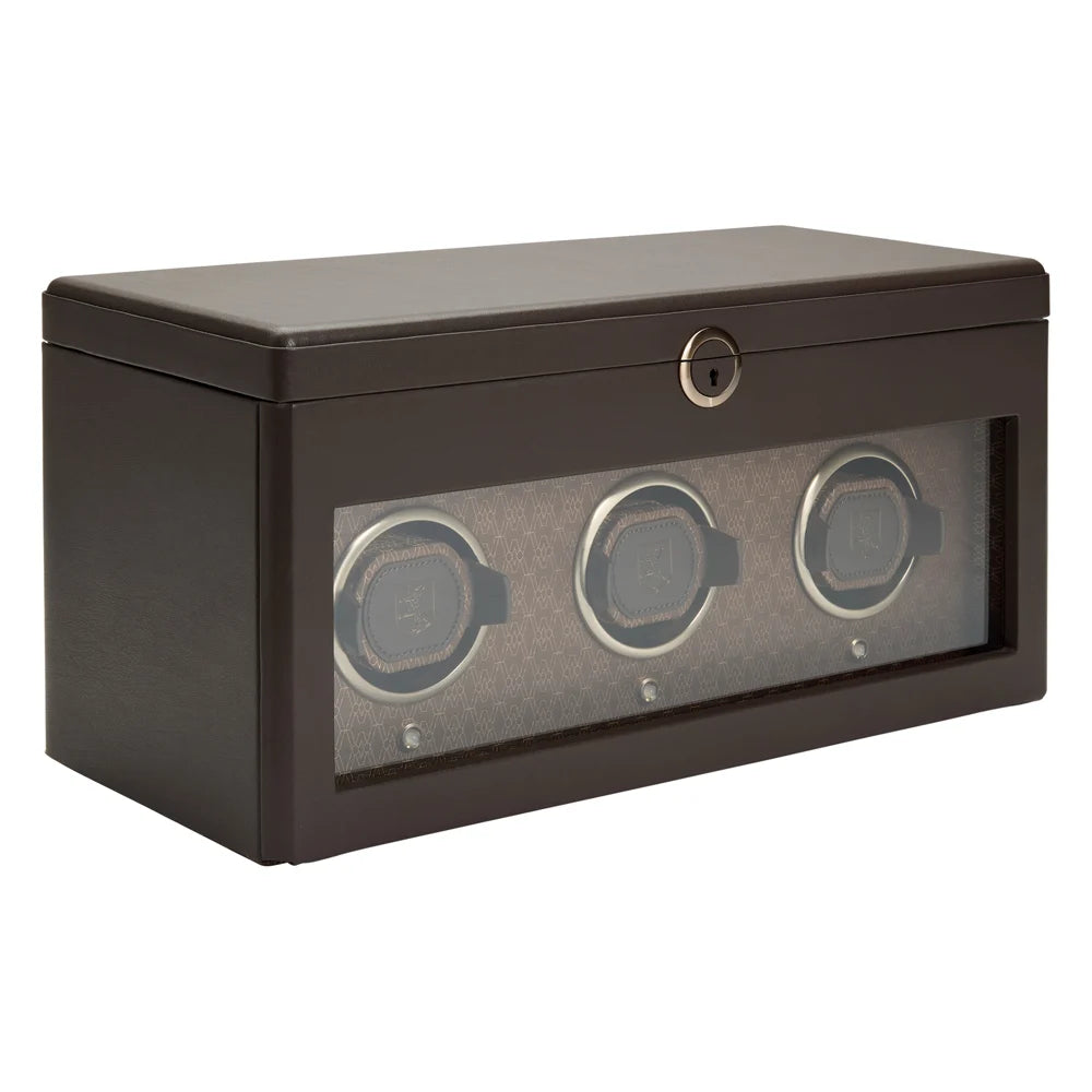 Precious Wood Watch Winder – Triple