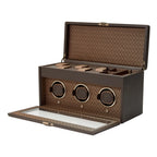 Precious Wood Watch Winder – Triple