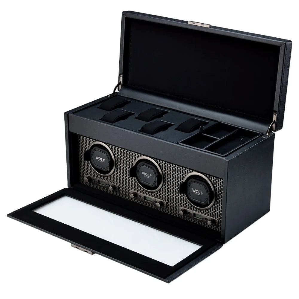 Carbon Watch Winder – Triple