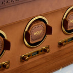 Brogue Leather Watch Winder – Triple